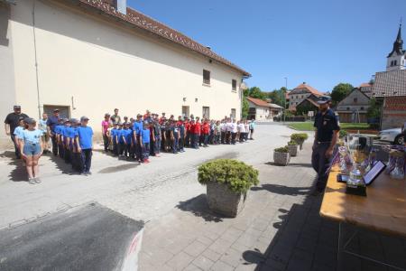 19. tekmovalno gasilsko  srečanje pionirjev in pionirk 20 Foto Ljubo Vukelič